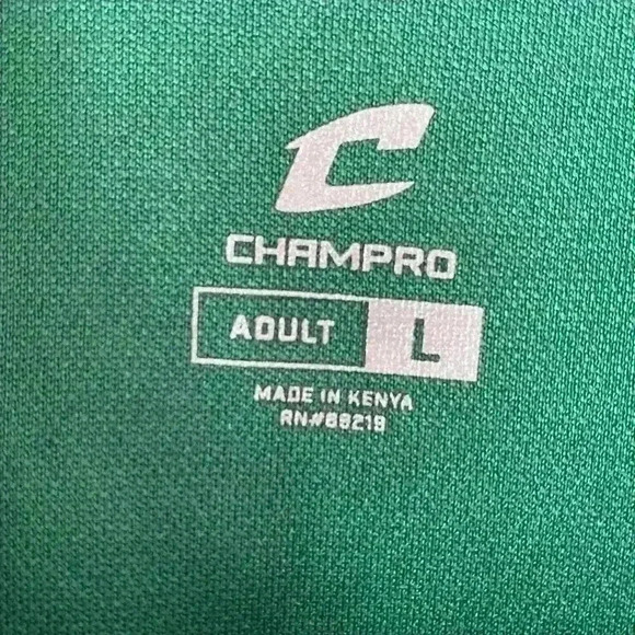 Champro Men’s Size Spartans Football T Shirt Sz Large Green T-Shirt Adult - Picture 4 of 9
